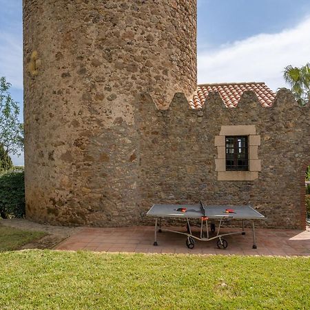 Castillo Can Xirau, Propiedad Exclusiva Con Piscina & Aircon Santa Susanna Exterior foto