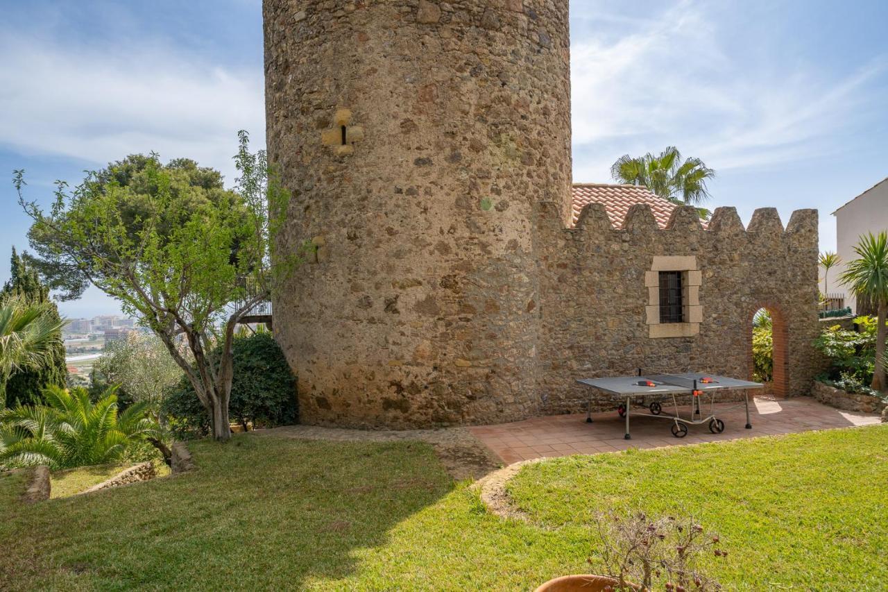 Castillo Can Xirau, Propiedad Exclusiva Con Piscina & Aircon Santa Susanna Exterior foto